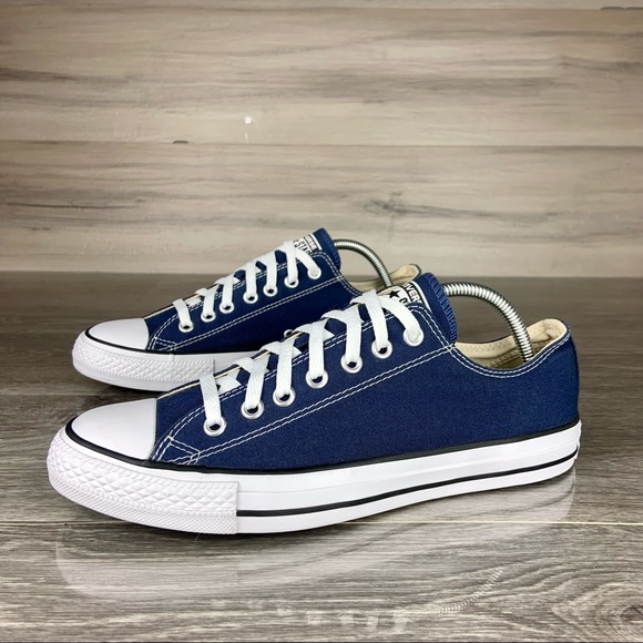 Mens Navy blue converse Chuck Taylor All-Star Shoes low top size 8.5